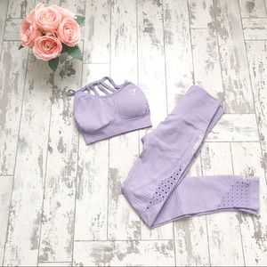 Gymshark energy seamless set